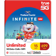 Thailand Tourist Infinite SIM 15 Days